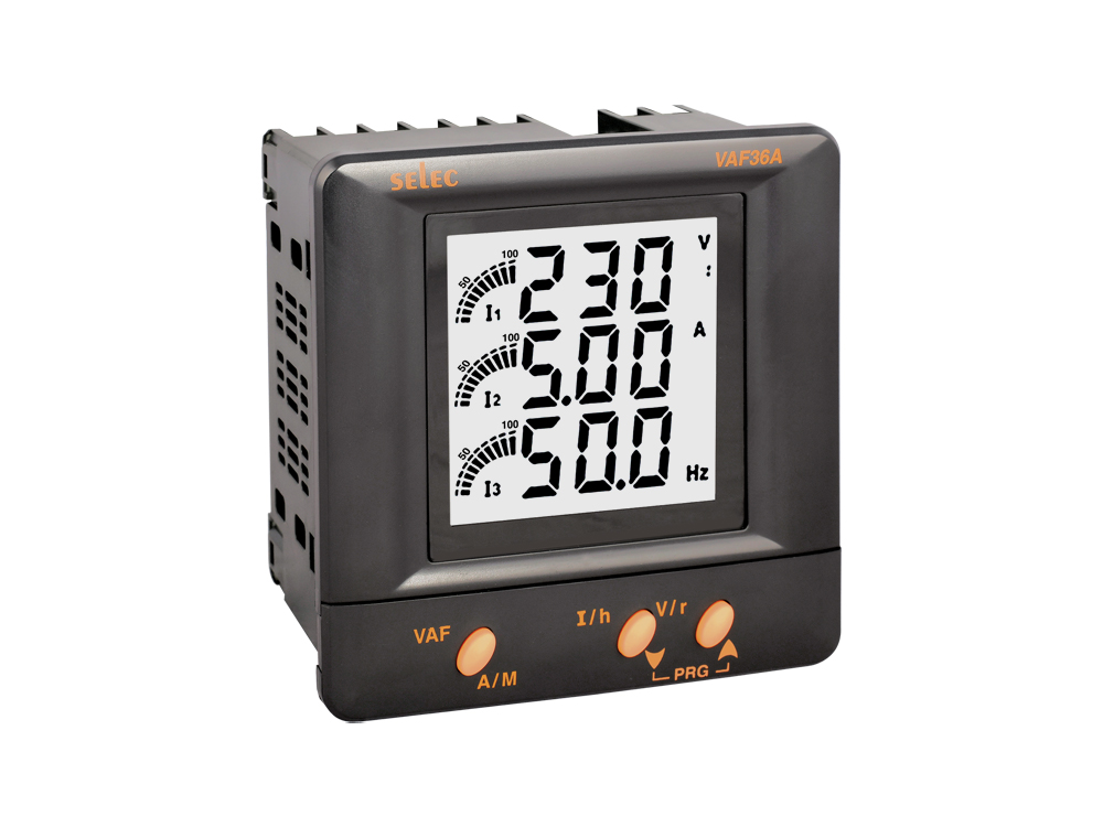 LCD VAF Meter